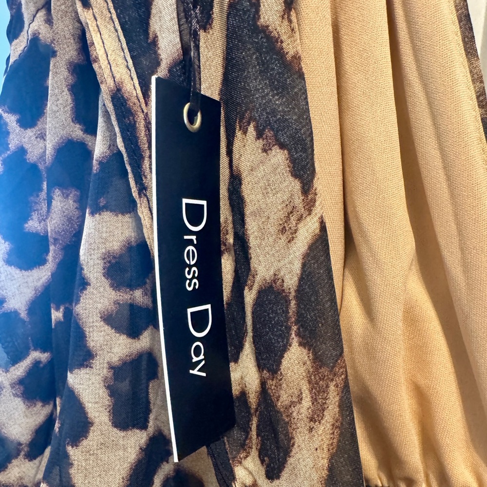 NWT Leopard Print Maxi Dress - Picture 4 of 4